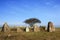 Megalithic stone grave