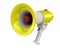 Megaphone. Electric horn