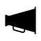 Megaphone glyph vector icon