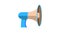 Megaphone icon video animation. Attention sign animation. Business promotion