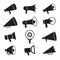 Megaphone icons