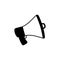 Megaphone vector icon. announce illustration logo. announcement logo or sign.