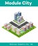 Megapolis city quarter