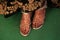 mehndi legs of a bride in India