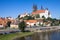 Meissen cityscape with the Albrechtsburg castle