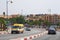 MEKNES, MOROCCO - JUNE 01, 2017: Traffic on the road in Meknes. Meknes is one of the four Imperial cities of Morocco and the sixth