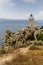 The Melagavi lighthouse on the Agrilaos peninsula Europe, Greece