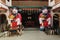 Melaka, Malaysia - March 22, 2016: Inner yard of closed Chinese