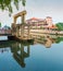 Melaka Sultanate Watermill stands, Malaysia