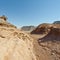 Melancholy and emptiness of the desert in Israel