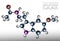 Melatonin molecule structure