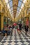 MELBOURNE, AUSTRALIA, DECEMBER 31, 2019: People are strolling through the royal arcade in Melbourne in center of Melbourne,