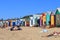 Melbourne beach bathing box Australia