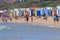 Melbourne beach bathing box Australia