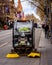 Melbourne city council street sweeper