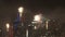 The Melbourne City Skyline with New Year\\\'s Fireworks.