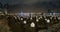 Melbourne Docklands and Bolte bridge at night