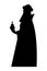 melchior wise man silhouette