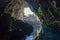 Melissani Caves in Kefalonia Island Greece