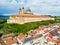 Melk Monastery aerial view