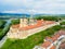 Melk Monastery aerial view