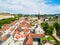 Melk Monastery aerial view