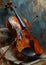 Melodic Masterpieces: A Visual Symphony of Violins, Double Bass