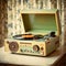 Melodic Nostalgia Vinyl Record Player