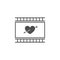 melodrama icon. Cinema element icon. Premium quality graphic design. Signs, outline symbols collection icon for websites, web desi