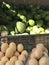 Melons for sale on the streets