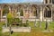 Melrose Abbey ruins in autumn - Scottish Borders