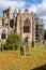 Melrose Abbey ruins in autumn - Scottish Borders