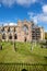 Melrose Abbey ruins in autumn - Scottish Borders