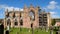 Melrose Abbey ruins in the Scottish Borders