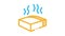 melt piece of cheese Icon Animation