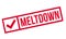 Meltdown rubber stamp