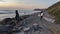 The Melted Rocks of Swamis Beach.