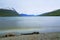 Melting frozen lake, Andes landscape in Tierra Del fuego, Ushuaia, Argentina