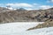 Melting glacier below remote Canadian Peak in the Boundary Range