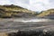 melting snow in bed of Solheimajokull glacier