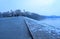 Melting Snow at Broken(duanqiao) Bridge at early morning