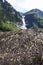 Melting water in the Zillertaler Alps, Austria