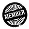 Member stamp rubber grunge