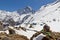 Memorial above Annapurna Basecamp