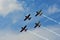 Memorial Airshow. Flying Bulls aerobatics team with ExtremeAir XA42 planes