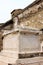 Memorial altar in the ancient Roman Herculaneum, Italy