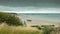 Memorial beach at Arromanches, France