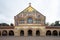 Memorial Church in Stanford. The frontage.