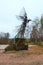Memorial complex Star Wormwood. Sculpture Trumpeting Angel, Chernobyl, Chernobyl Nuclear Power Plant Exclusion Zone, Ukraine