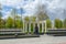 Memorial complex in Student park on Sovetskaya street, Gomel, Be